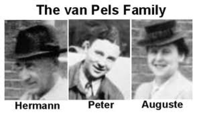 Van Pels go into hiding