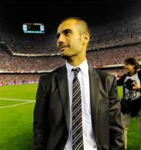 Josep Guardiola has confirmed he is as Barcelona coach
