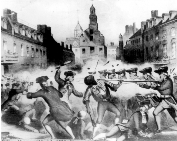 Boston Massacre! A Bloody Night!