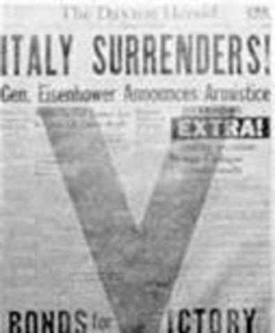 Italy Surrenders Mousallini dismissed