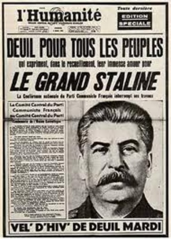 Josef Stalin sole dictator of the Soviet Union (USSR)