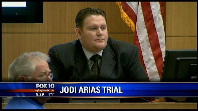 Arias' former boyfriend testifies