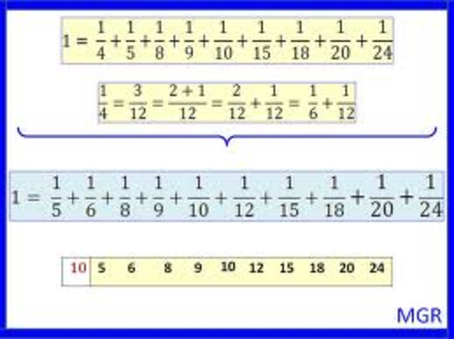 Fracciones de 10 en 10