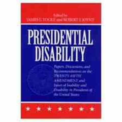 Presidential Disability, Succesion