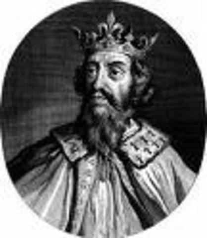 Alfred the great begins rule in England