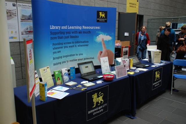 Meet the Library stall at City South Campus