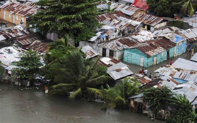 Hurricane Sandy Forms in the Caribean Sea