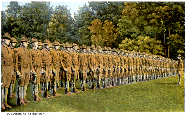 Jesse joins the army