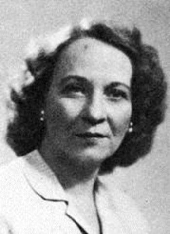 Miss Florence Minshall joins the company