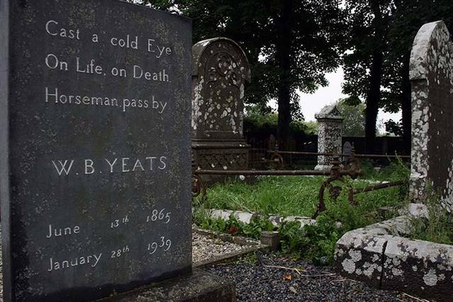 W.B Yeats death