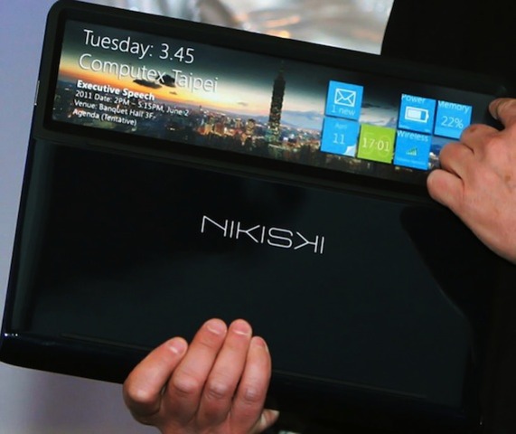 Intel Nikiski, el portátil transparente