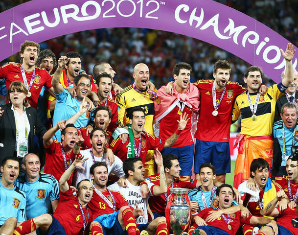 Spain Wins The Euro 2012
