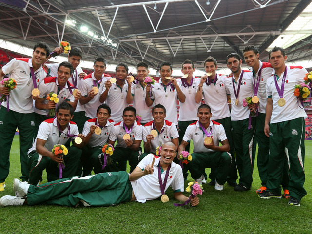 Mexico Wins The Gold Medal In Soccer