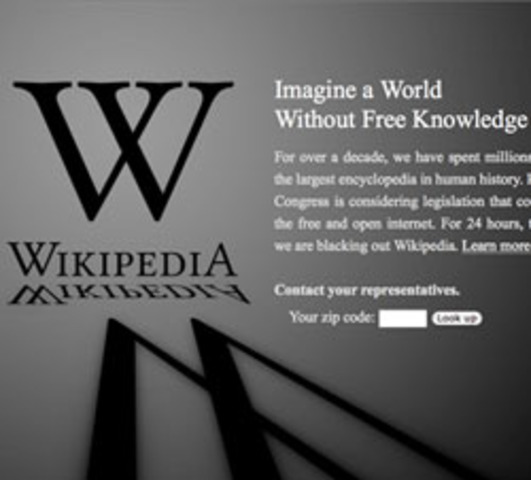 Internet protests hurts Piracy.