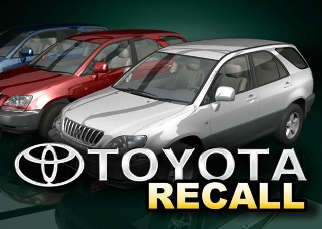 Toyota Recalls 700,000 vehicles over safty concerns