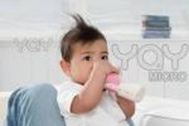 intellectual drinking milk