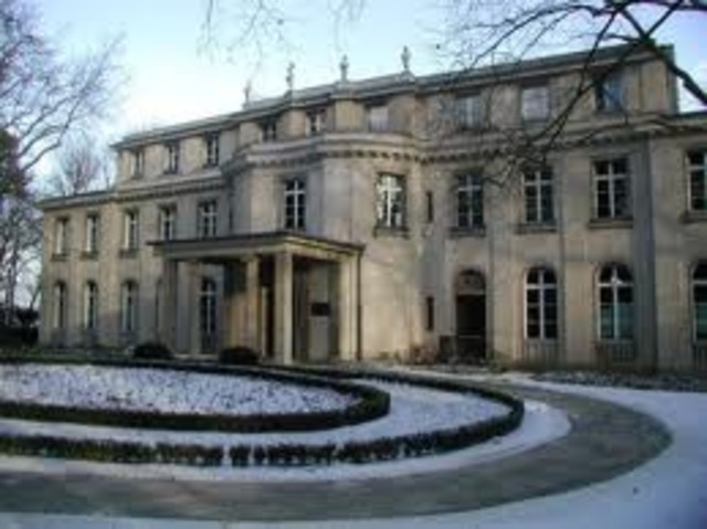 Voorstel tot Endlösung ( Wannsee-conferentie)