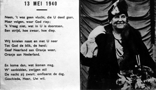 Koningin en regering vluchten naar Engeland