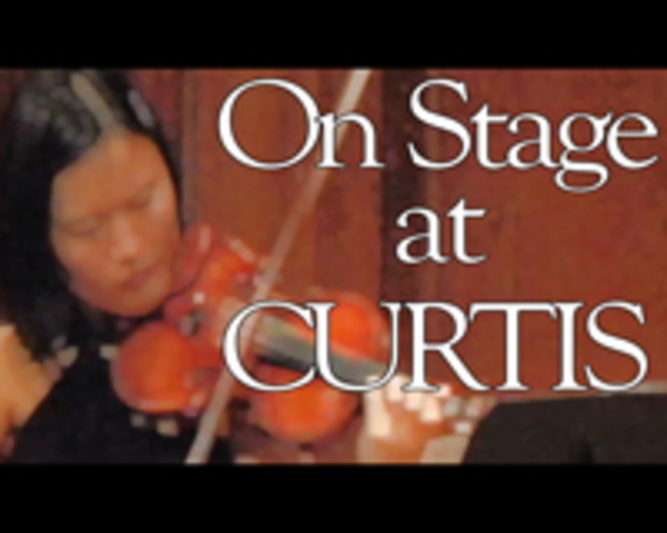New Season of "On Stage at Curtis" Begins