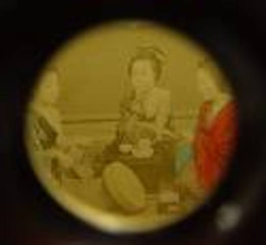 のぞきからくり長崎に渡る