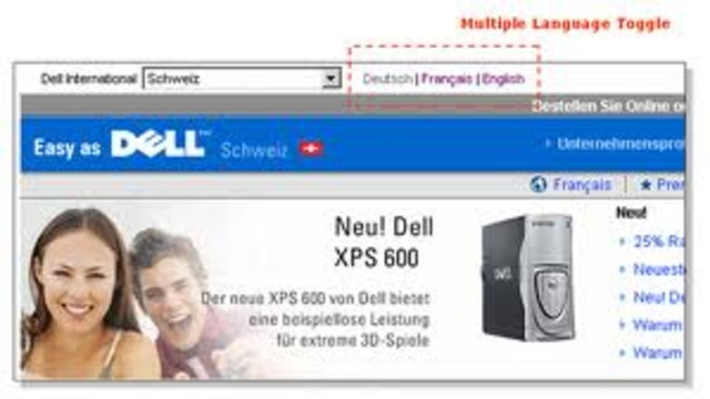 Dell sold through the Web