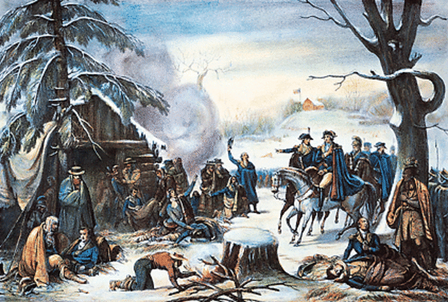 Winter in Valley Forge