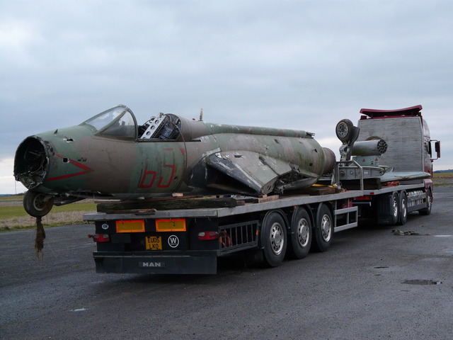 Hawker Hunter Returns to Wattisham Museum