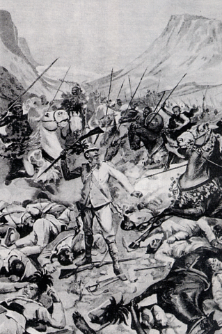 Ethiopians defeat invading Italians at the Battle of Adwa.