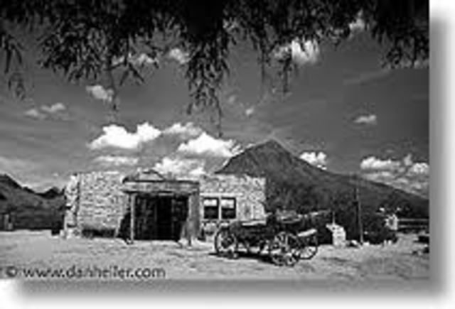 Traveling and staying.