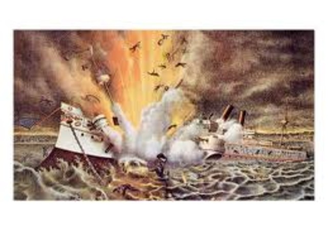 Explosion of the Maine