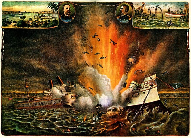 Explosion of the USS Maine