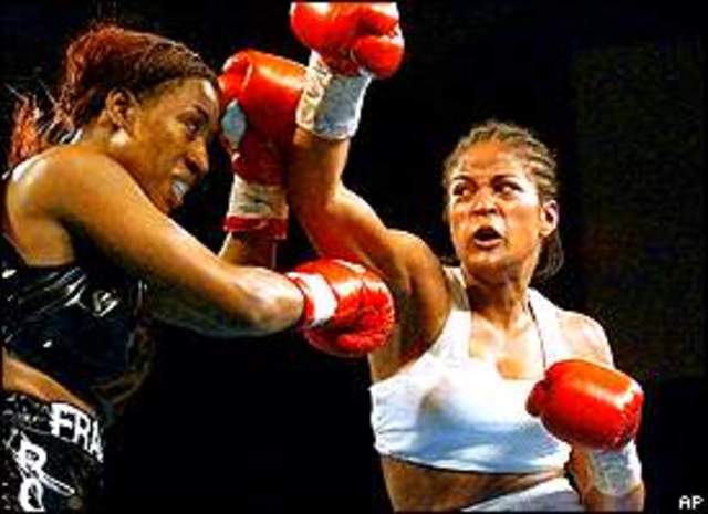 Laila Ali First Fight
