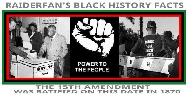 15th Amendment Ratified