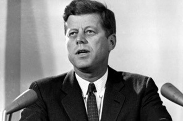 John F. Kennedy becomes President