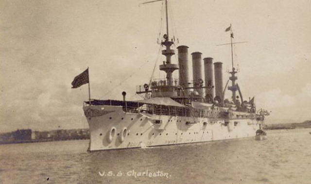 U.S.S. Charleston.