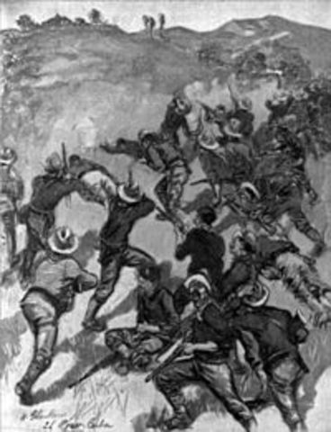 Theodore Roosevelt and the Rough Riders travel to Tampa to fight in the Spanish American War.