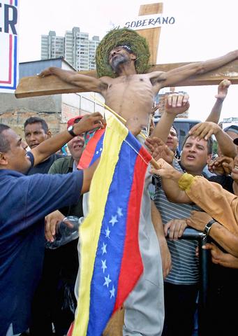 Paro nacional empresarial y sindical contra Chávez