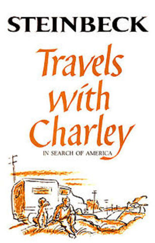 Travled Untied States with his dog and worte "Travles with Charley