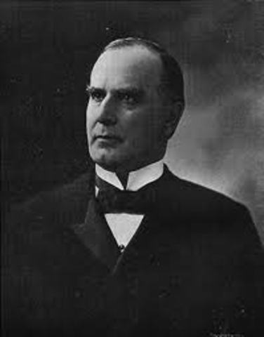 McKinley was voted to be preisdent