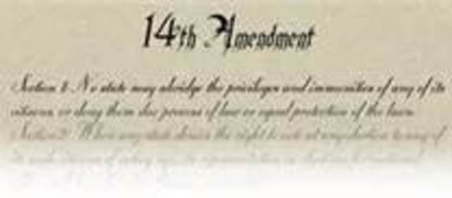 14th Ammendment Ratified