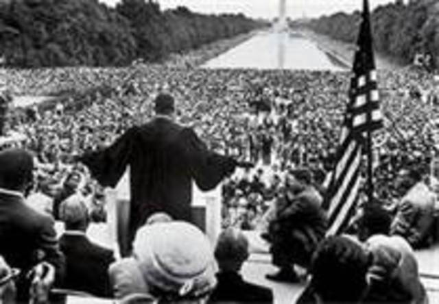"I have a Dream" speech was given by Martin Luther King Jr.