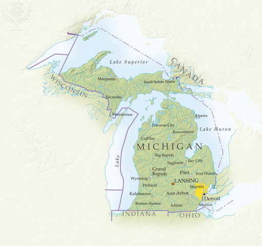 Michigan is a state