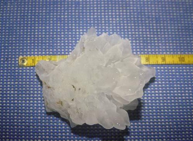 Worlds largest hailstone