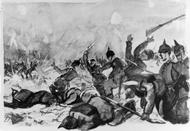 Michiganians start fighting