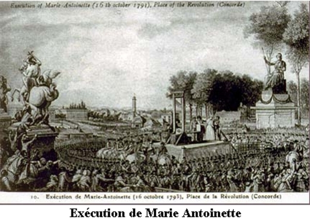 Execution of Marie Antoinette