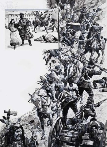 Metis Fight at Duck Lake