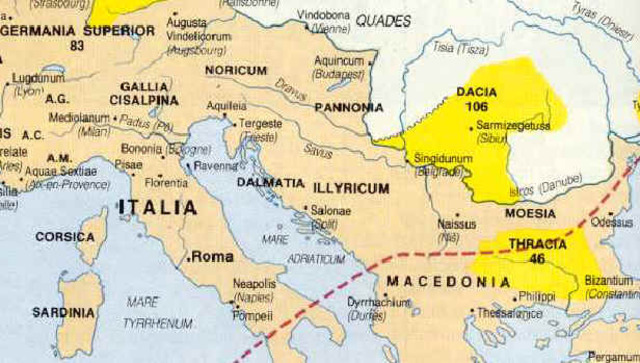 Licinius cedes Greece, Pannonia, and Illrycium to Constantine