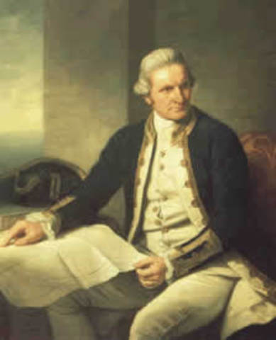 World Event: James Cook crosses the Antarctic Circle