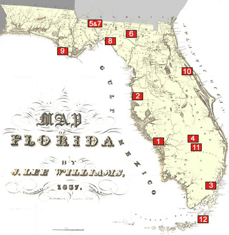 Acquisition of Florida Illinois admission to the US