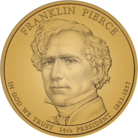 Fourteenth Presidente of the US is Franklin Pierce (1853-1857)